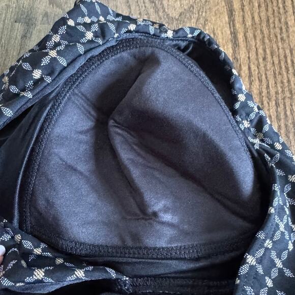 Lands End x Miraclesuit Black Geometric One Piece Swim Suit Womens Plus Size 20W - Picture 5 of 9